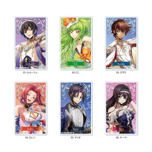 『コードギアス 反逆のルルーシュ ロストストーリーズ』アクリルカード /02 第2弾(全6種)【BOX】